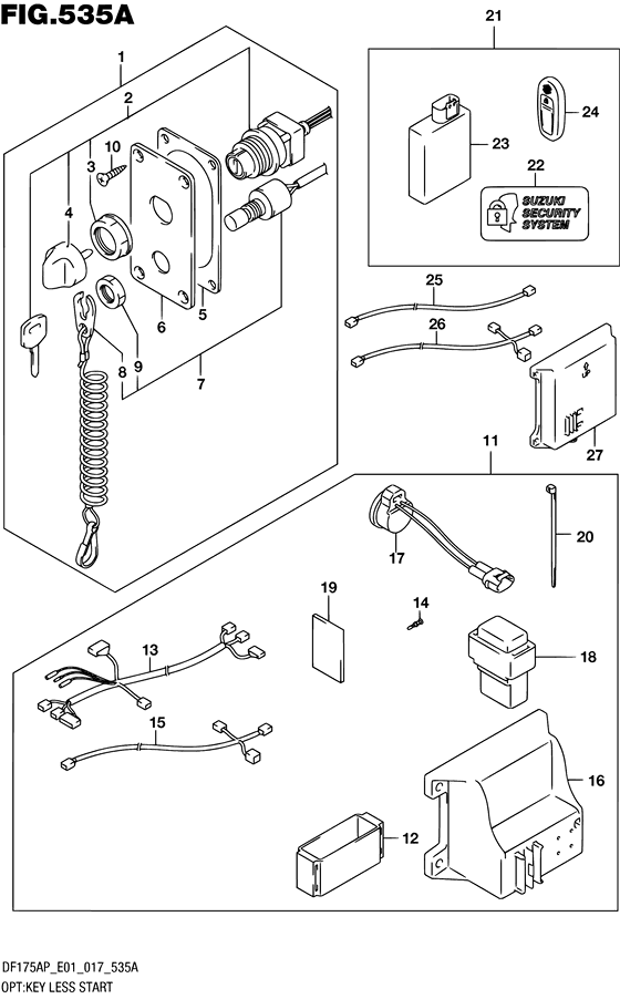 Opt:key less start ((DF175AP E01))