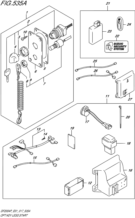 Opt:key less start ((DF200AP E01))