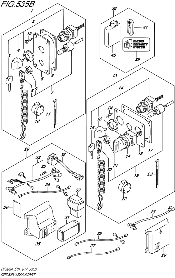 Opt:key less start ((DF200AZ E01))