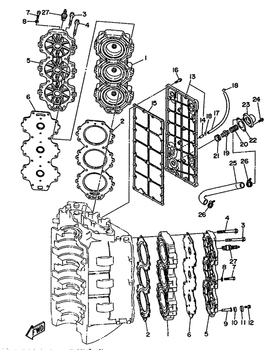 Cylinder. картер 2