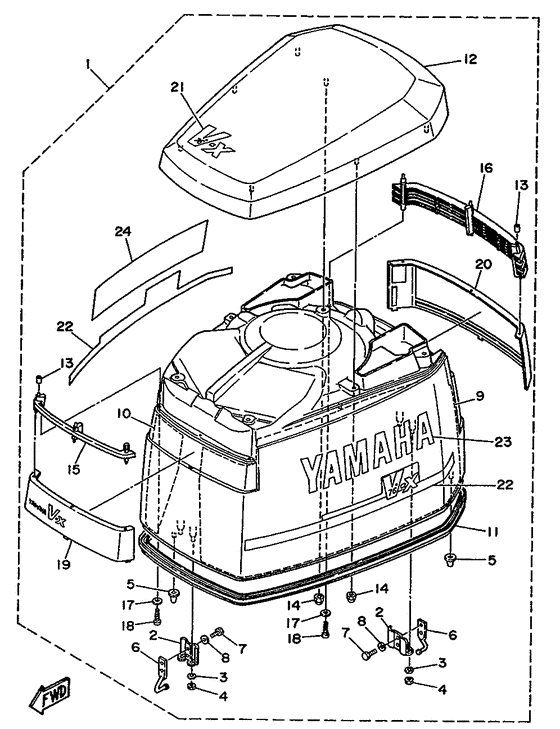 Top cowling
