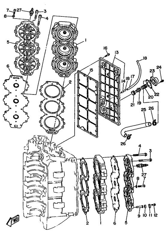 Cylinder. картер 2