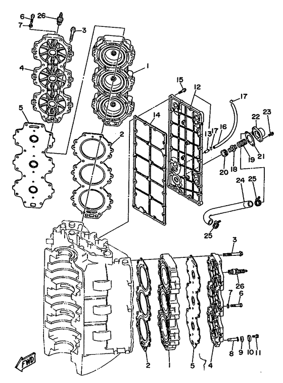 Cylinder. картер 2