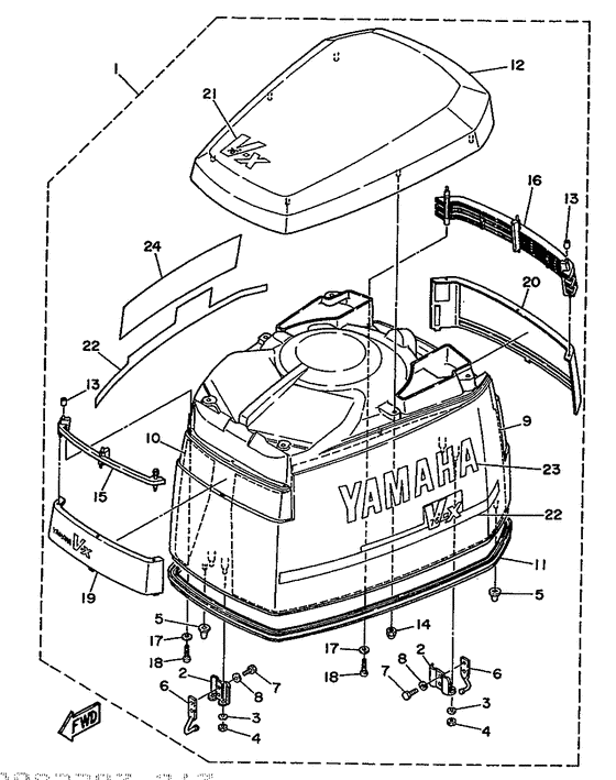 Top cowling