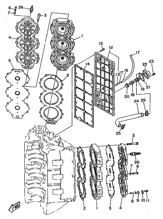 Cylinder. картер 2