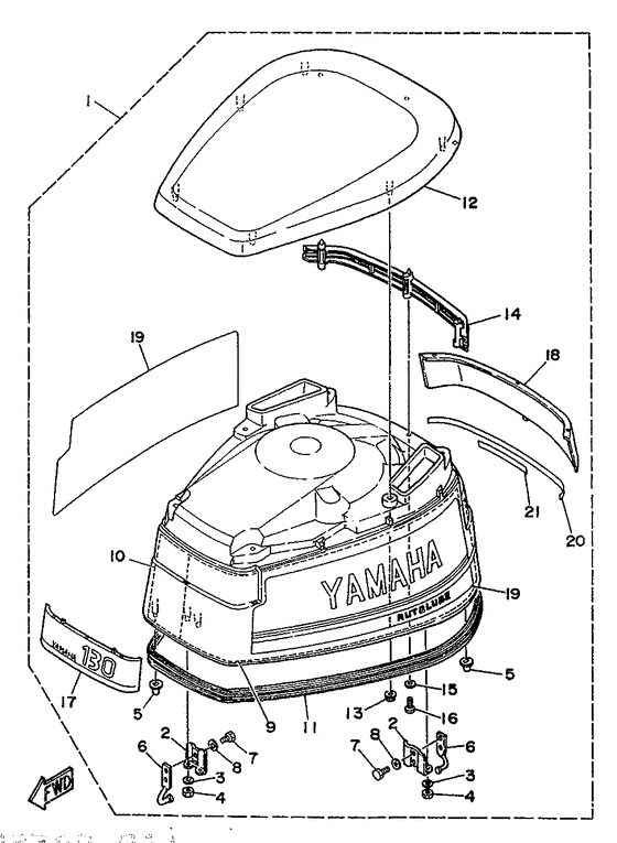 Top cowling