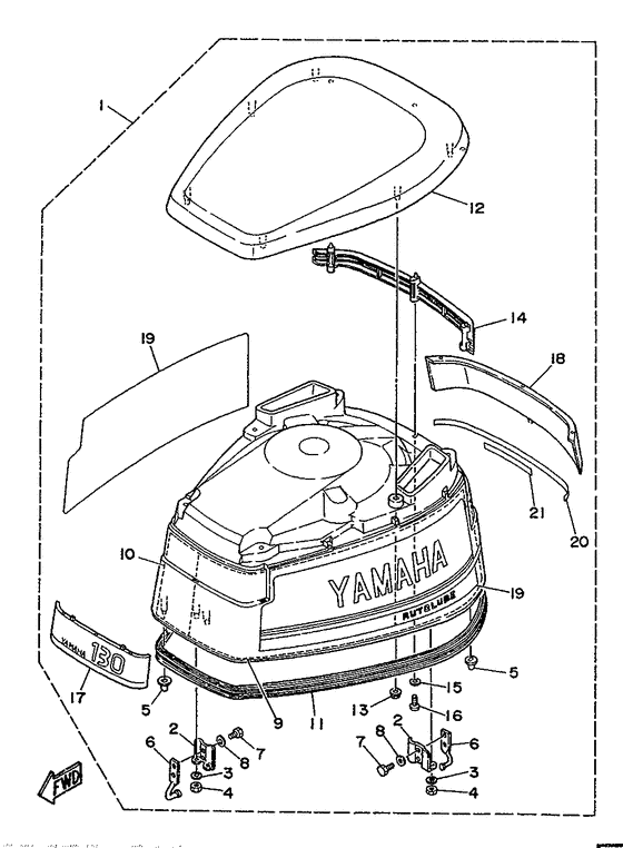 Top cowling