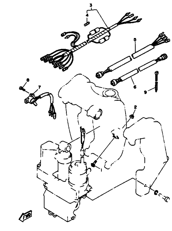 Power trim sender