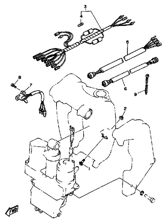 Power trim sender