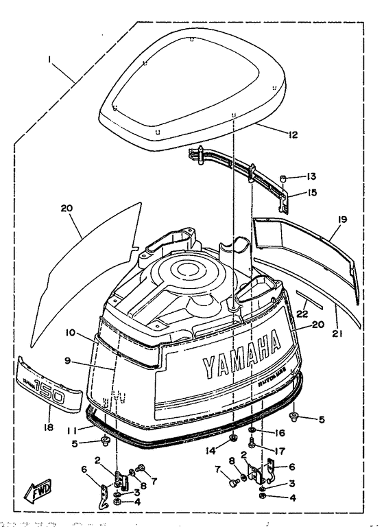 Top cowling