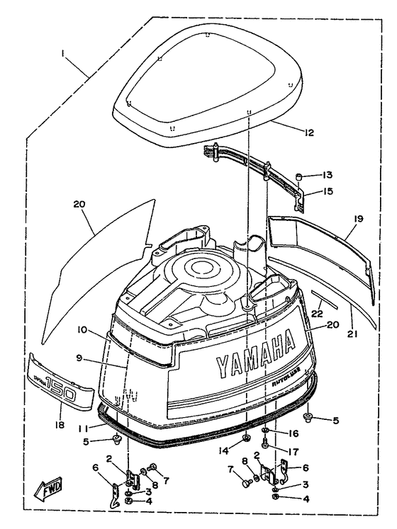 Top cowling