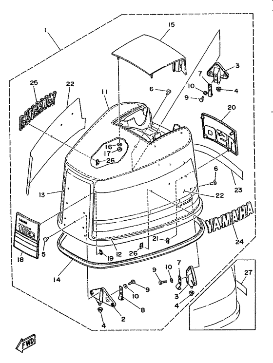Top cowling
