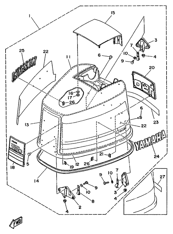 Top cowling