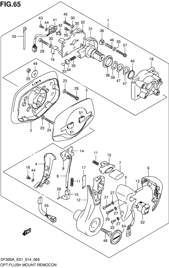 Opt:flush mount remocon