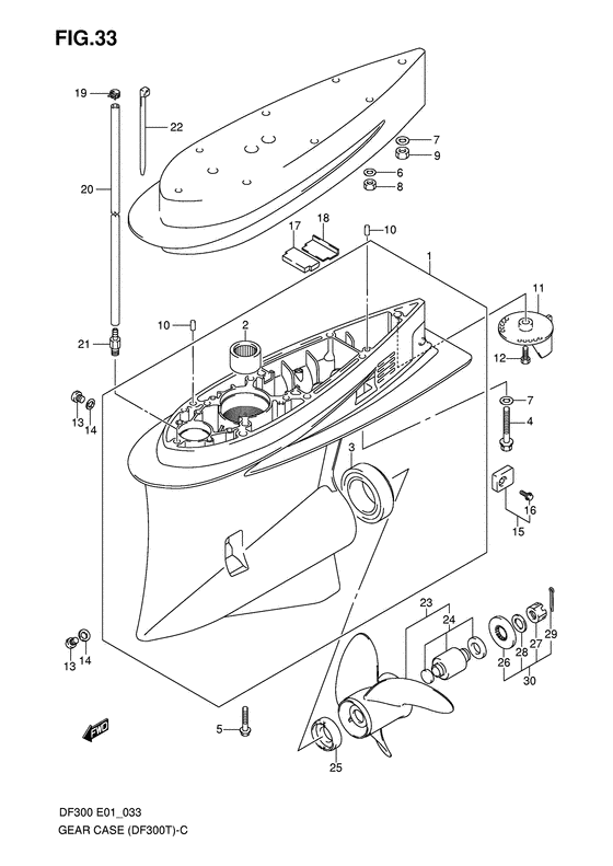 Корпус редуктора