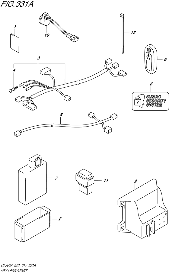 Key less start ((DF300A E01))