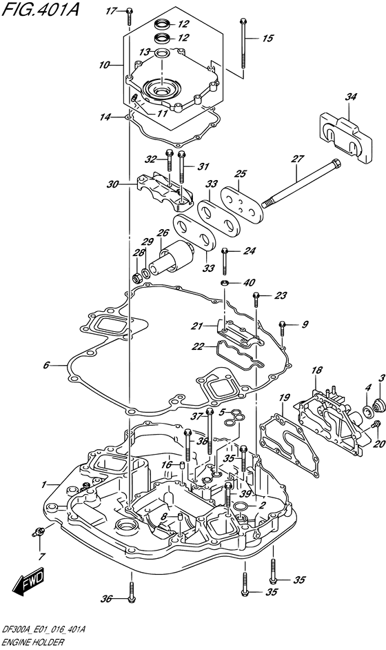 Кронштейн двигателя
