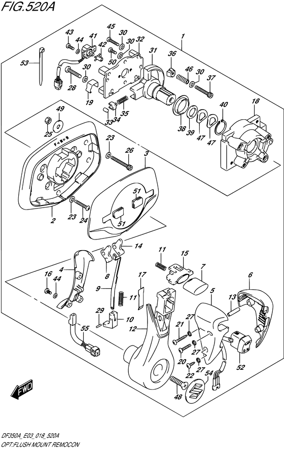 Opt:flush mount remocon