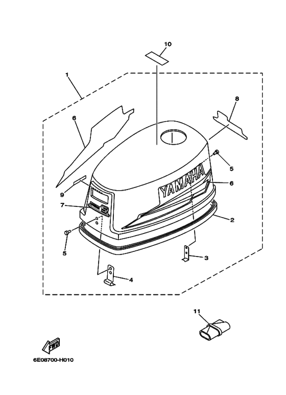 Top cowling
