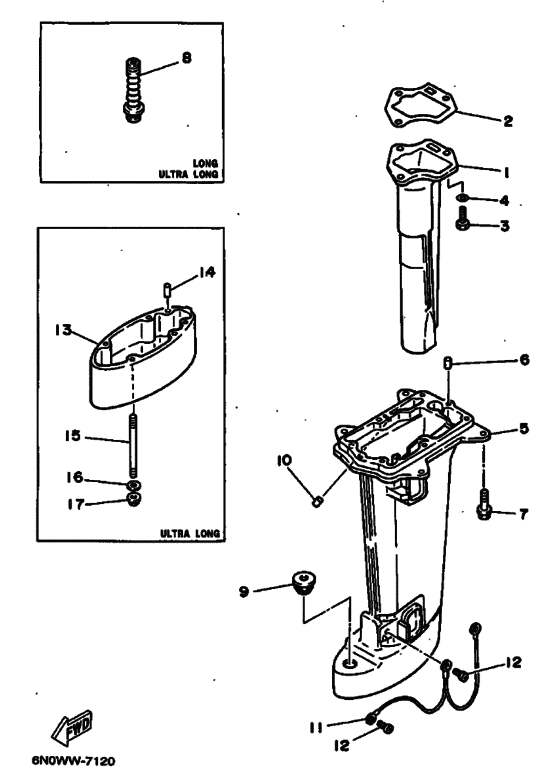 Дейдвуд кронштейн