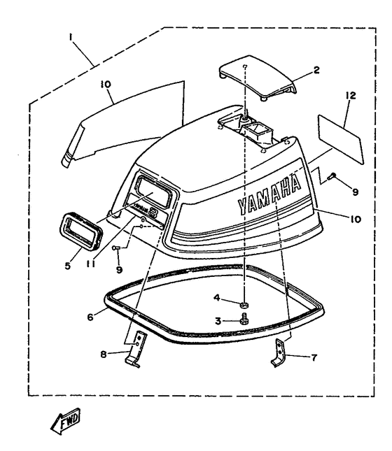 Top cowling
