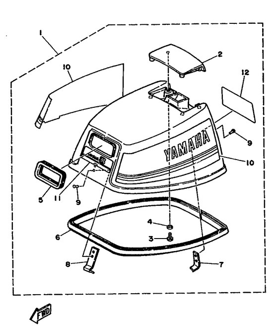 Top cowling