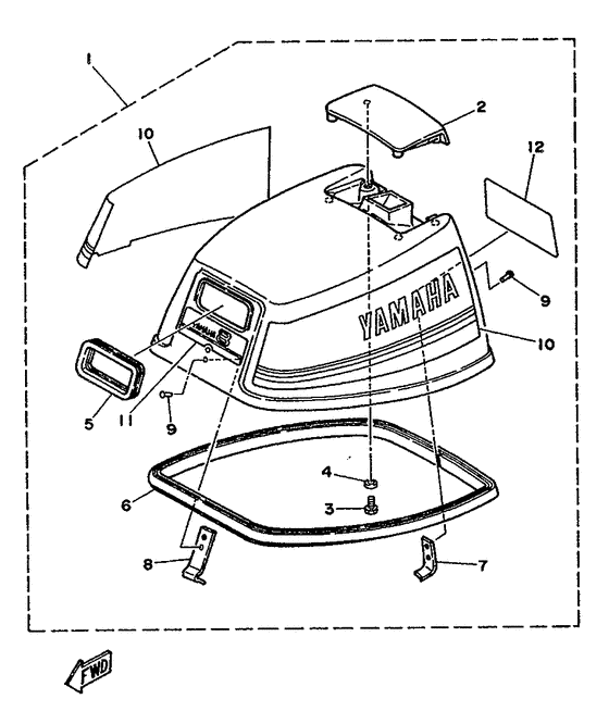 Top cowling