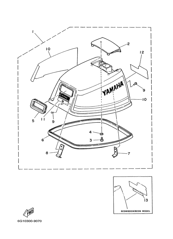 Top cowling