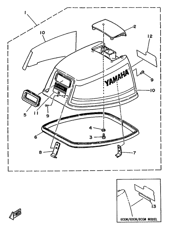 Top cowling