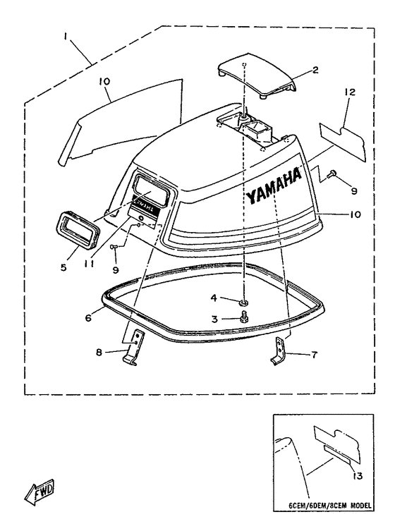 Top cowling