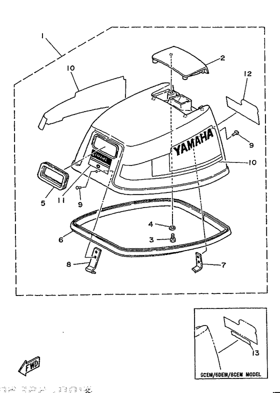 Top cowling