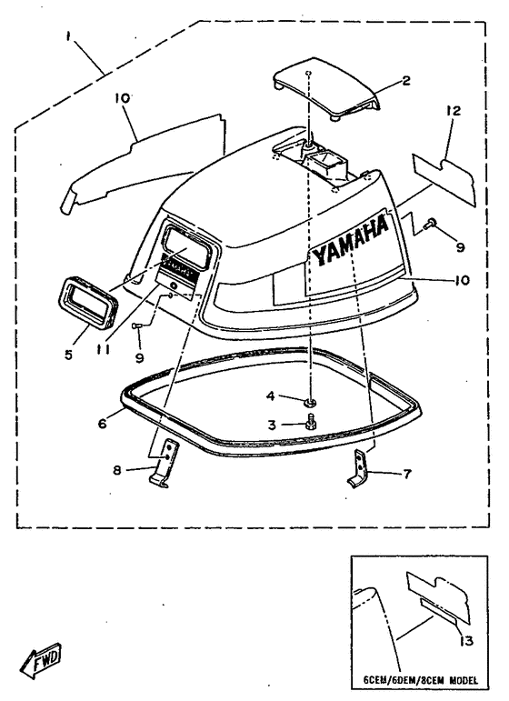 Top cowling