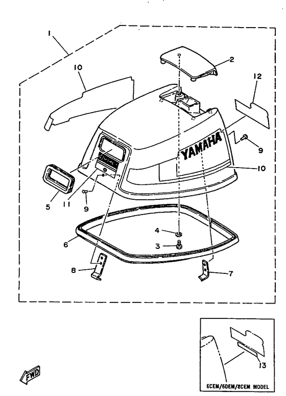 Top cowling