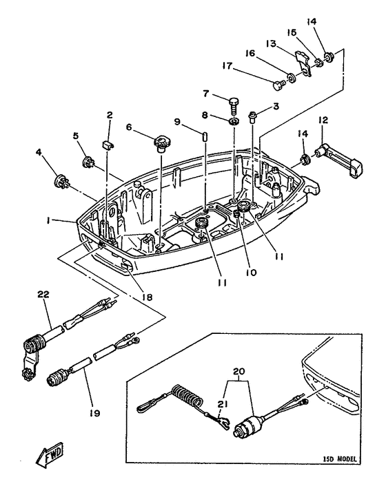 Bottom cowling