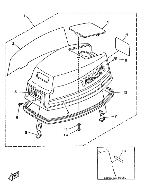 Top cowling