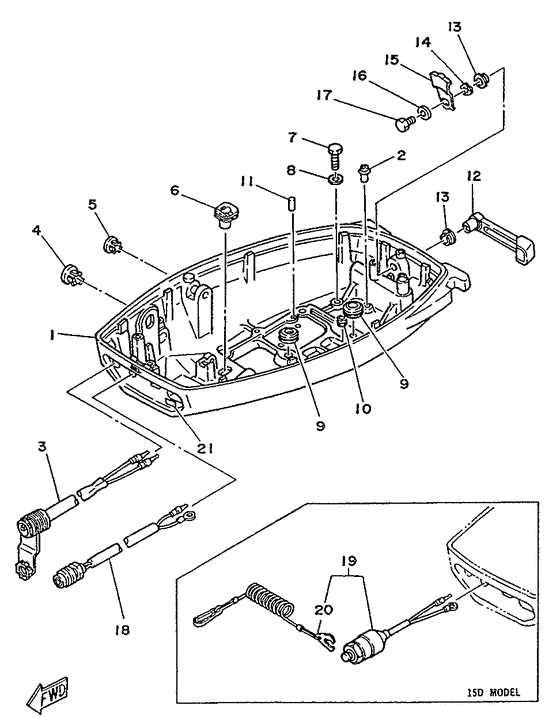 Bottom cowling