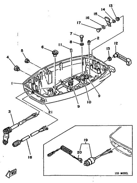 Bottom cowling