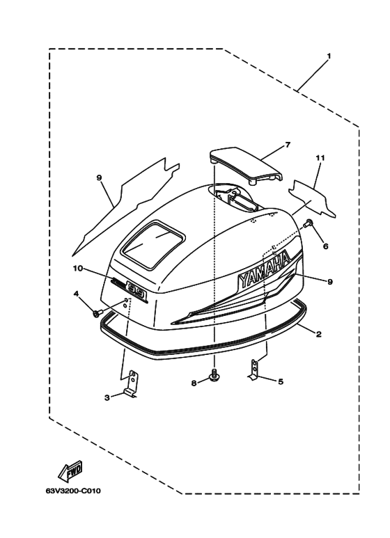 Top cowling