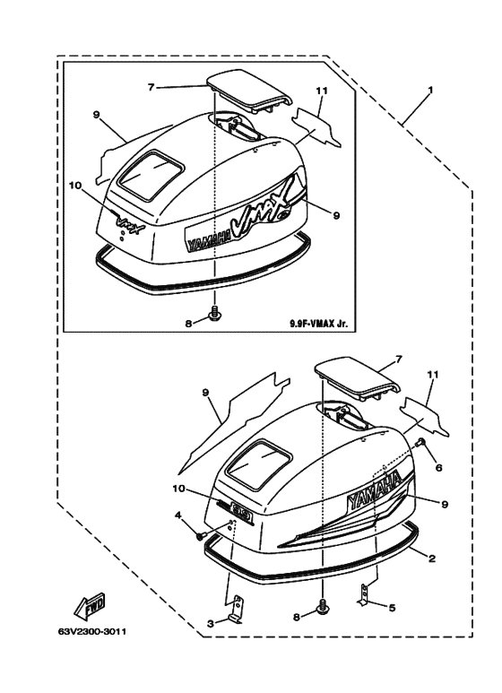 Top cowling
