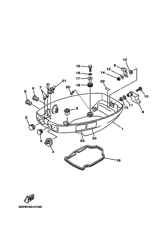 Bottom cowling