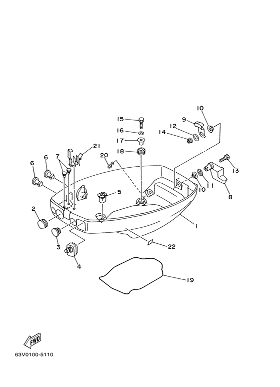 Bottom cowling