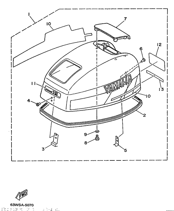 Bottom cowling