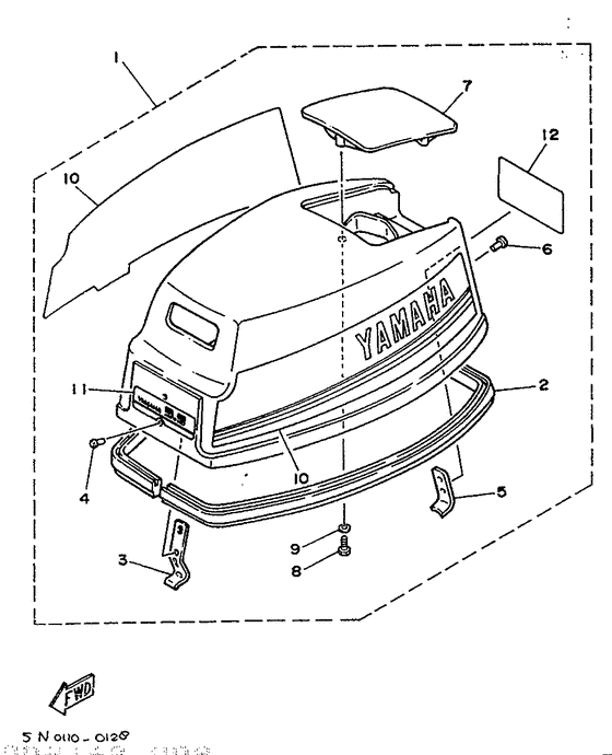 Top cowling