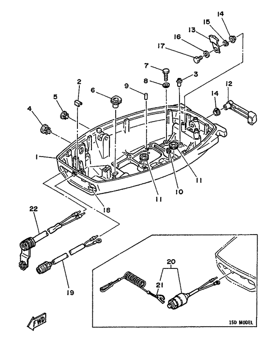 Bottom cowling