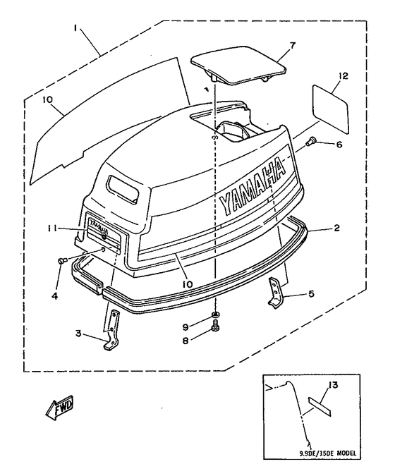 Top cowling