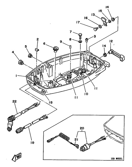 Bottom cowling