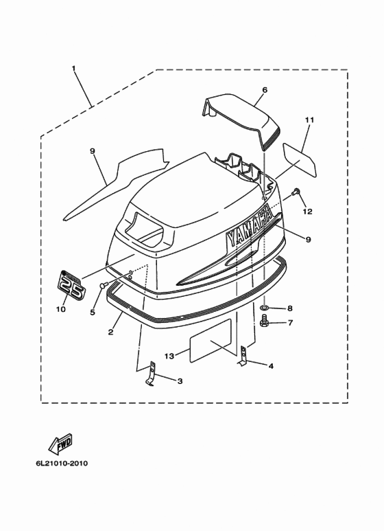 Top cowling