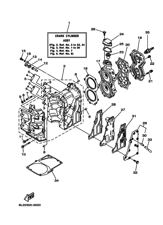 Цилиндр и картер
