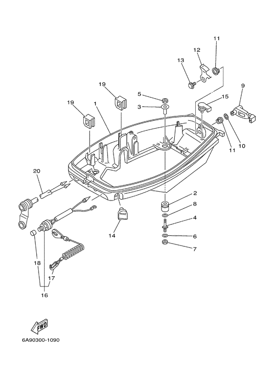 Bottom cowling