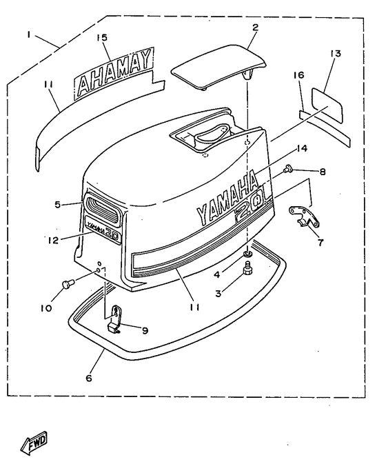 Top cowling